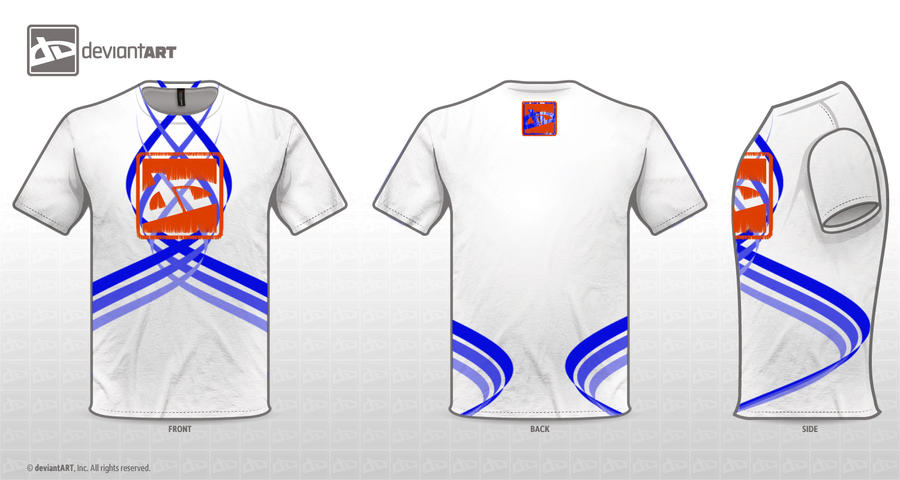 Deviant Shirt Design 2-White