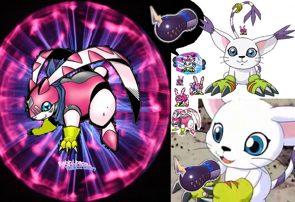 Rabbitmon by miguelcarruyo on DeviantArt