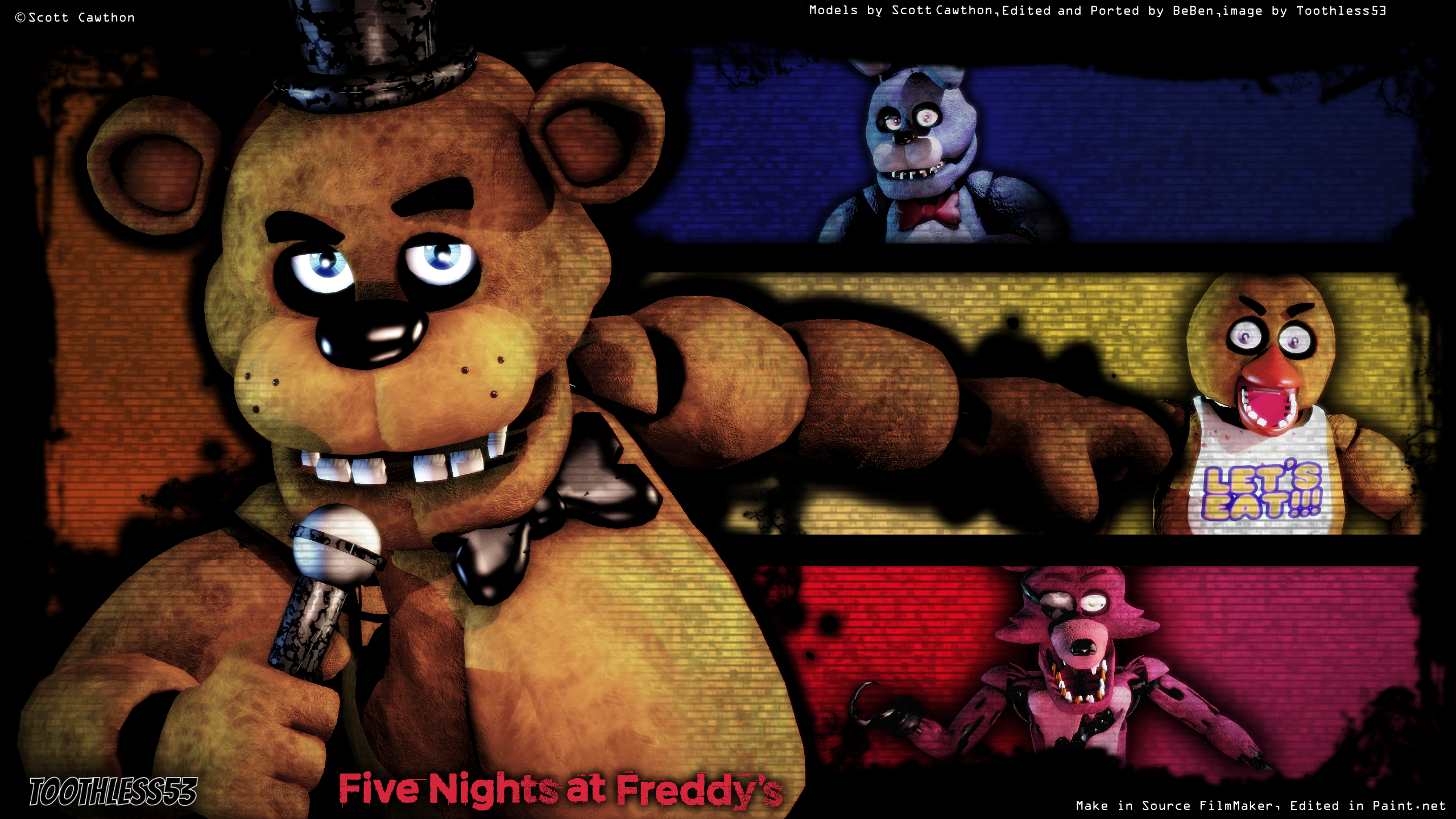 Fnaf 2 movie poster. (UPDATED) by NWRJames5 on DeviantArt