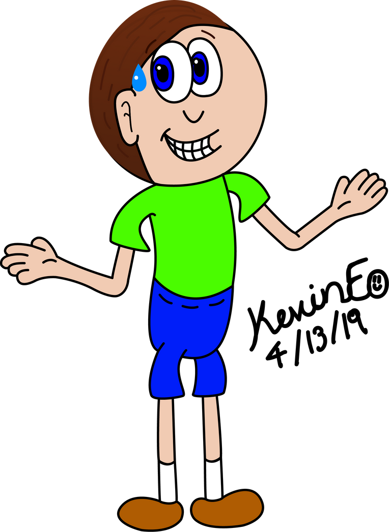 Kevin Drawing Remastered V3 by CartoonKevin351 on DeviantArt