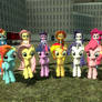 Group shot of the Mane Seven (2)