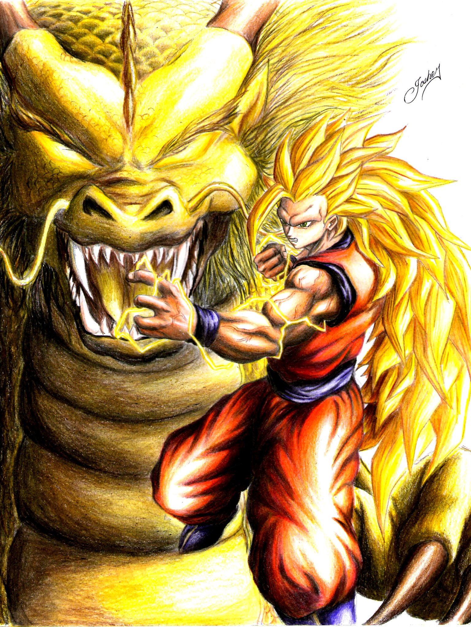 GOKU SSJ3 (EL ATAQUE DEL DRAGON)