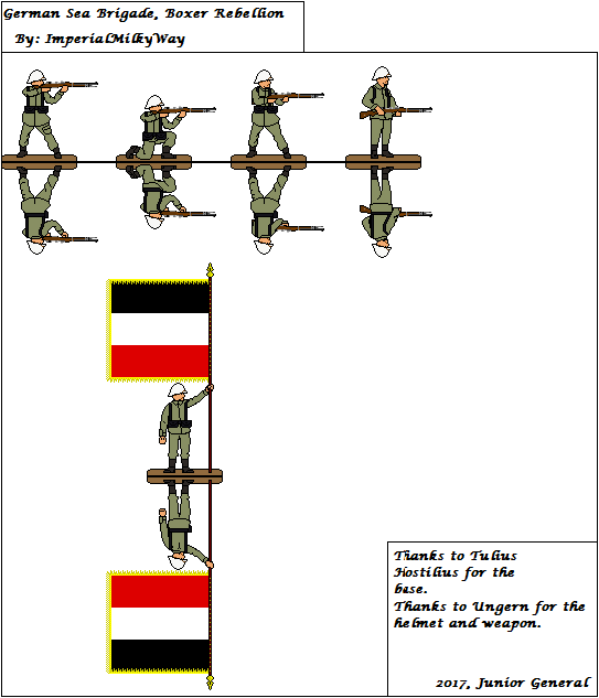 German Sea Brigade, Boxer Rebellion