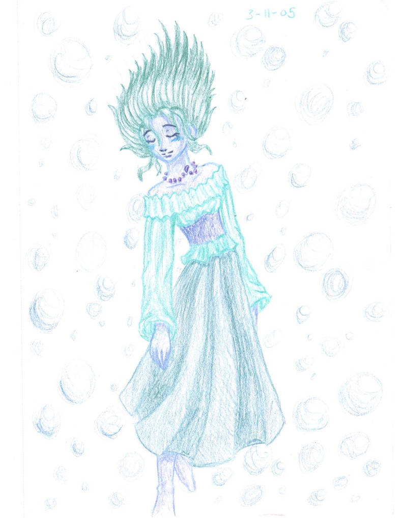 Underwater - in colored pencil by Doodlebotbop on DeviantArt