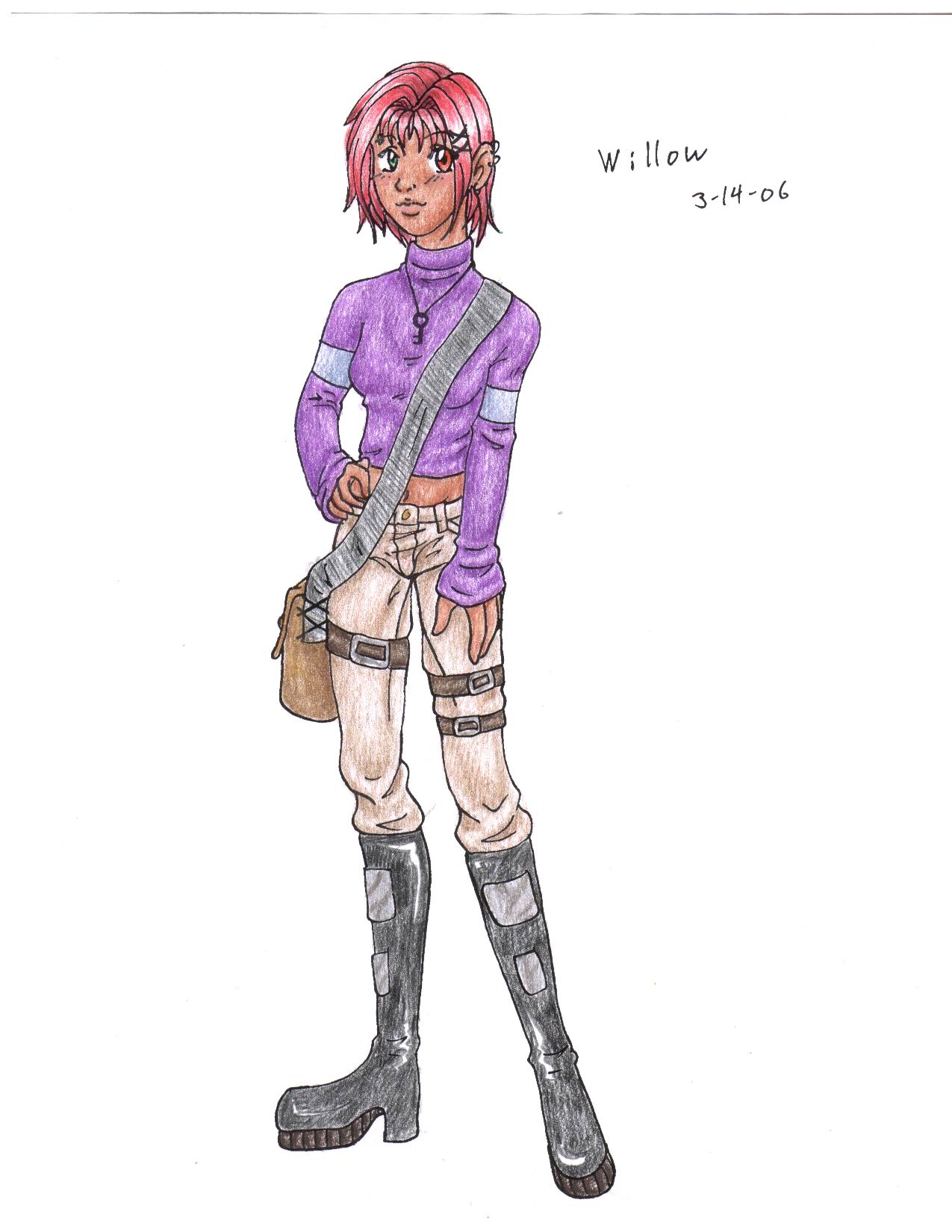 Nikki's character Willow