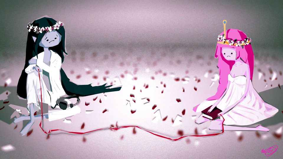 Just Be Friends-Marceline and Bubblegum