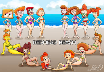 Swimsuit Season: Redhead Moms