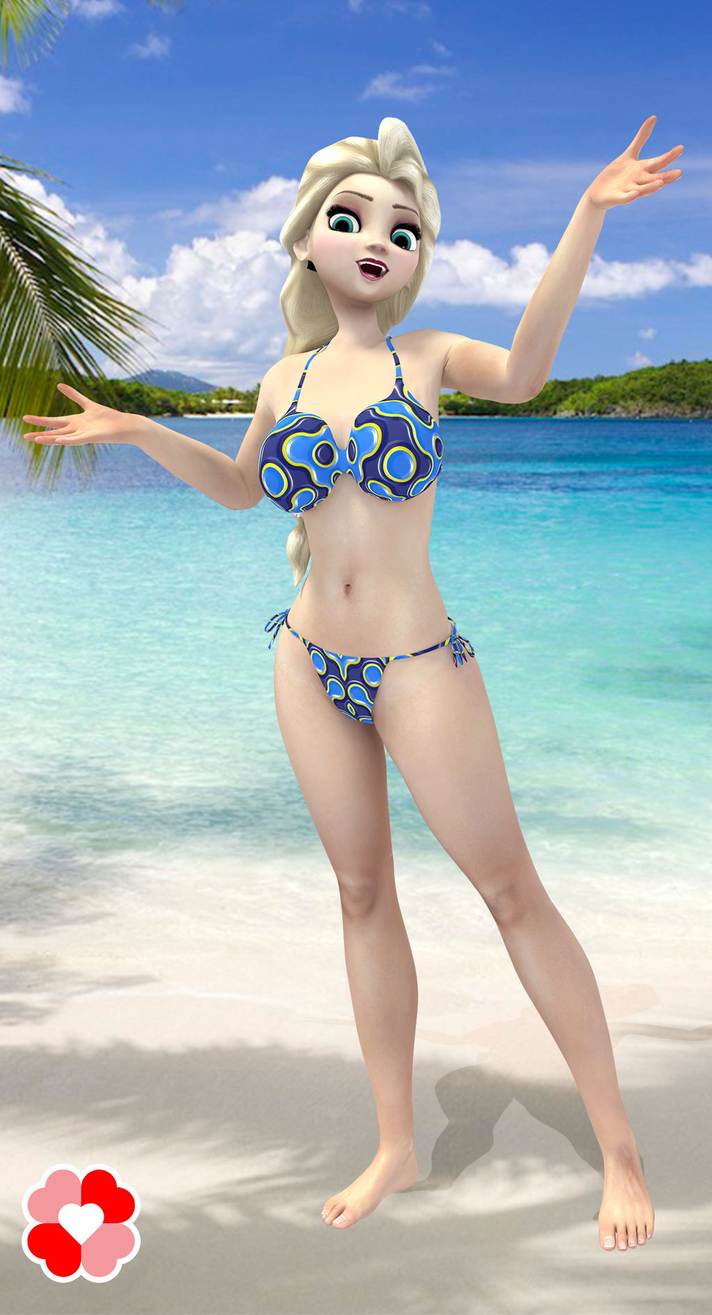 Posest Elsa Elsa Pose 1 Round 1 by Chesty-Larue-Art on DeviantArt