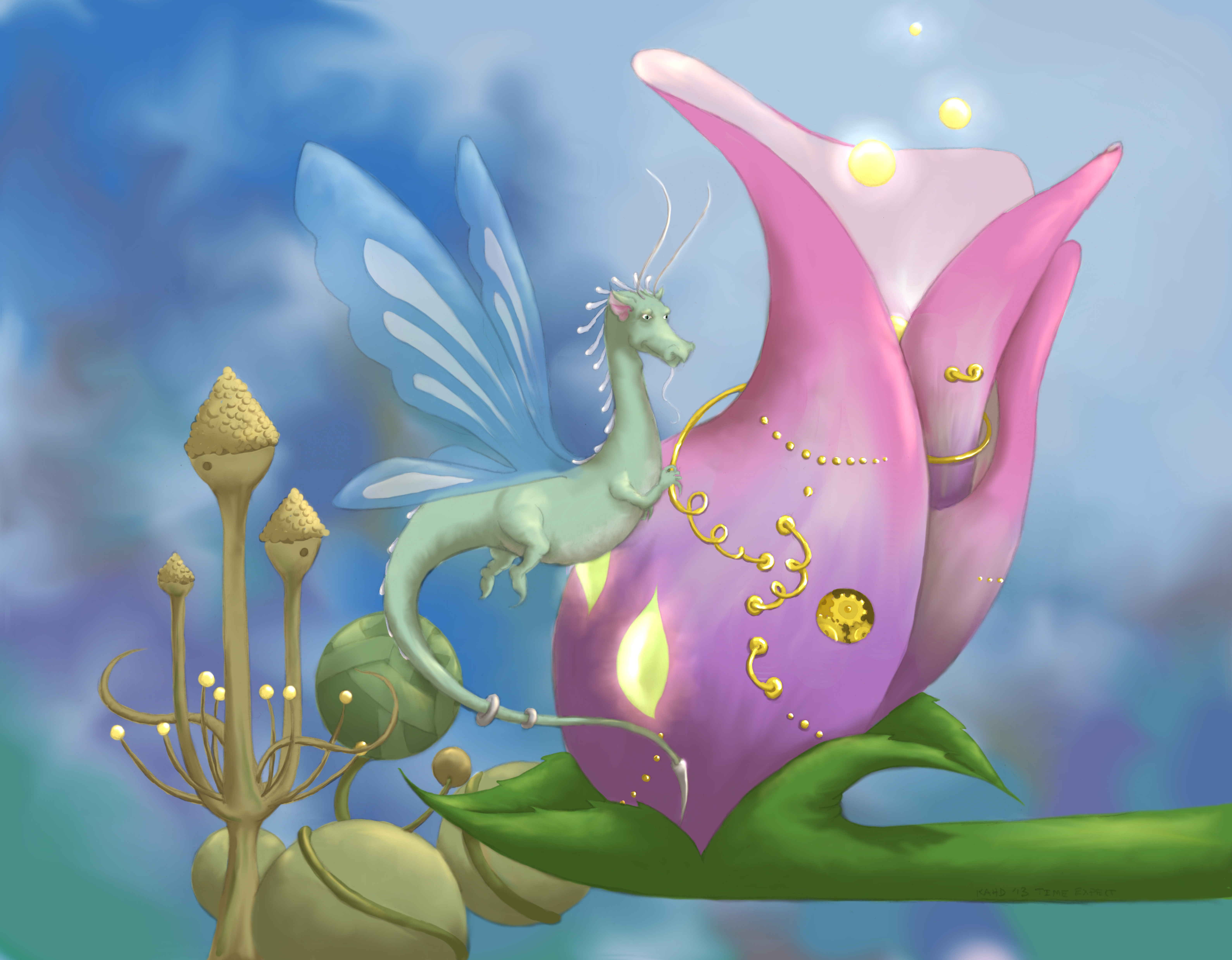 Dragonfly Time Colors