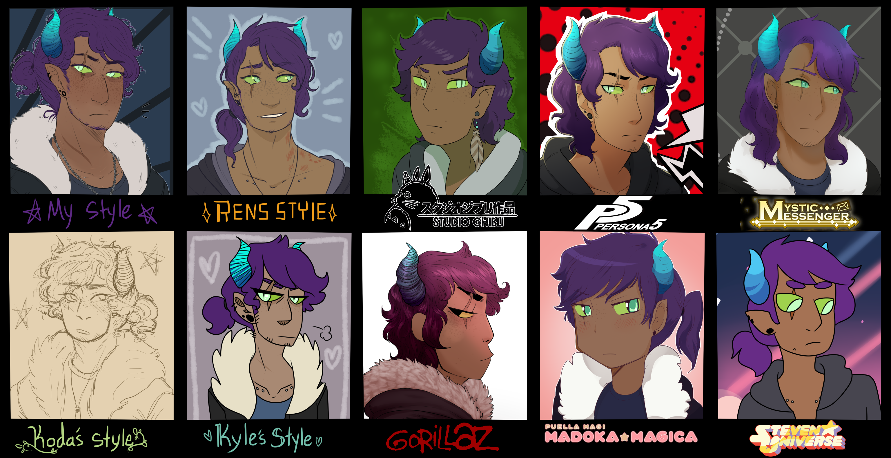 Art syle meme thing