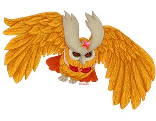 Pixel Shiny Noctowl