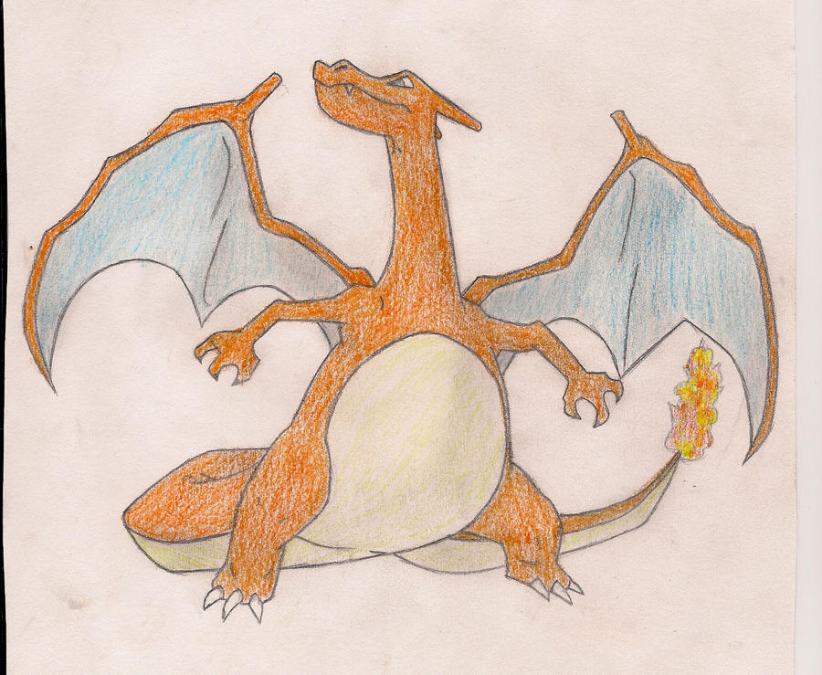 Charizard- Color by DarkWolf-of-the-Wind on DeviantArt