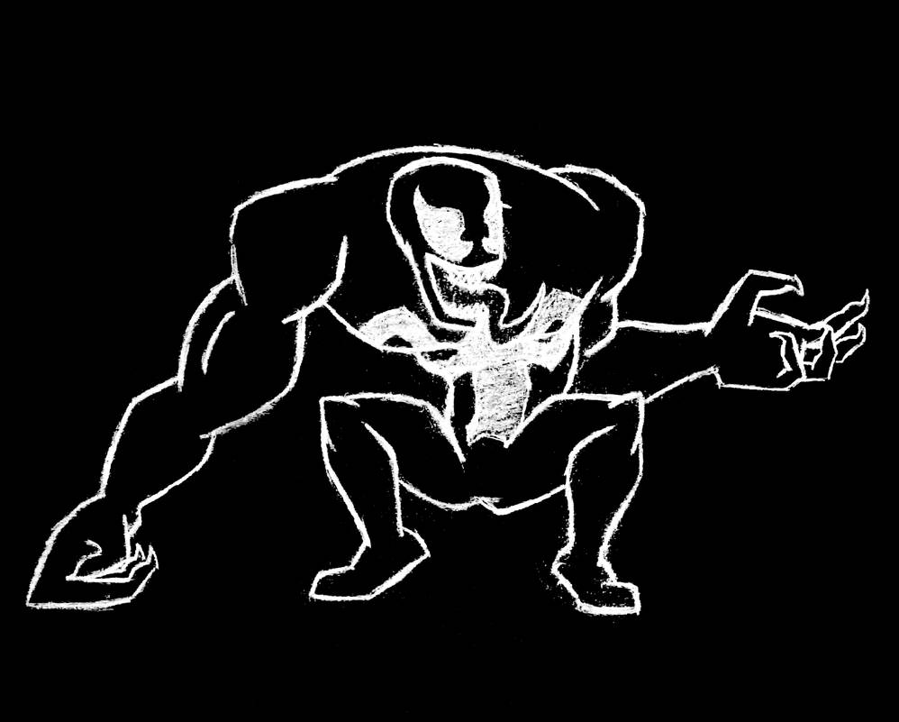 Venom Inverted Color Venom (Inverted Pencils) by Bonkleton on DeviantArt