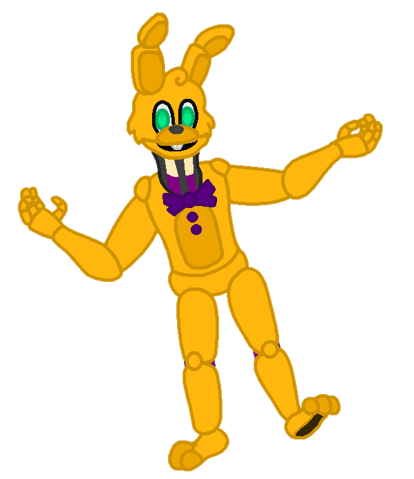 Colgate Springbonnie Spring Bonnie||Collab by TheGoldenDoe on DeviantArt