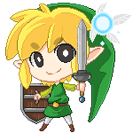 :Link: Pixel art doll page by PrinceOfRedroses
