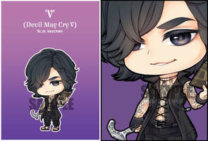 :DMC V: V keychain sample