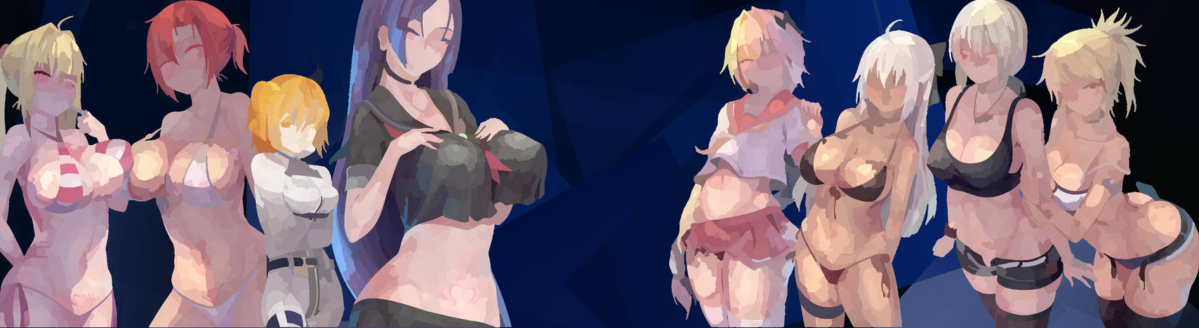 Fate Dual Monitor Wallpaper By M33w2 On Deviantart Fate Dual Monitor Wallpaper By M33w2 On Deviantart