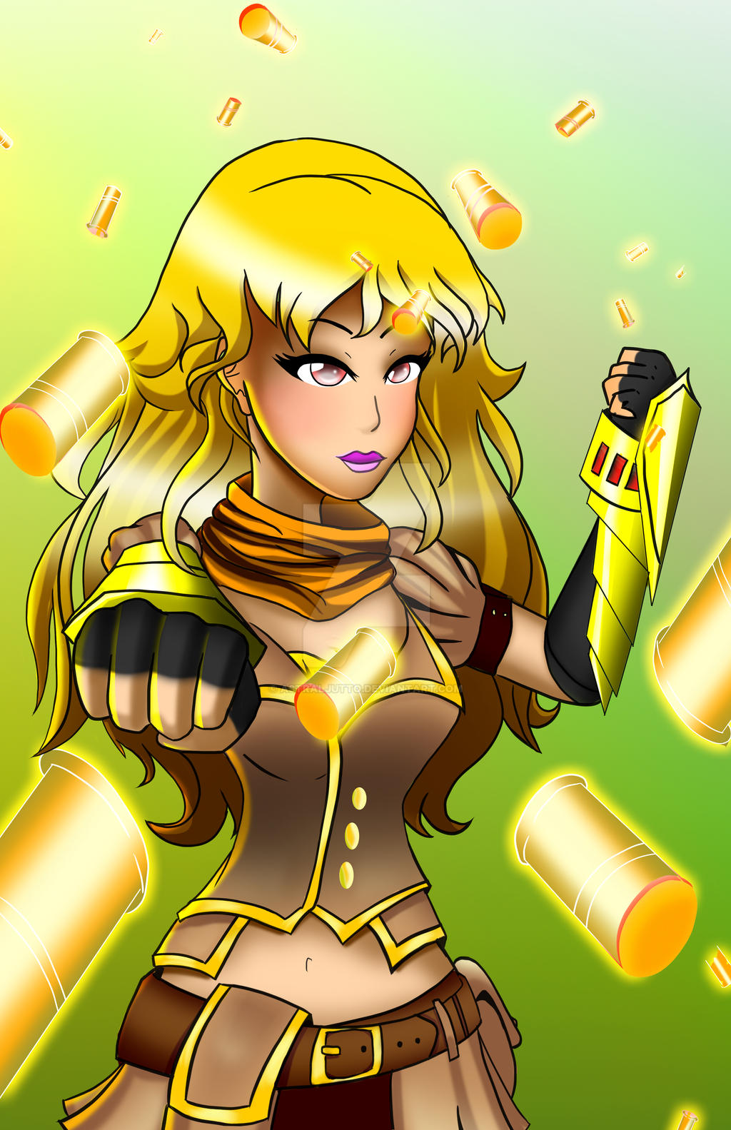 RWBY Yang by AstralJutto on DeviantArt