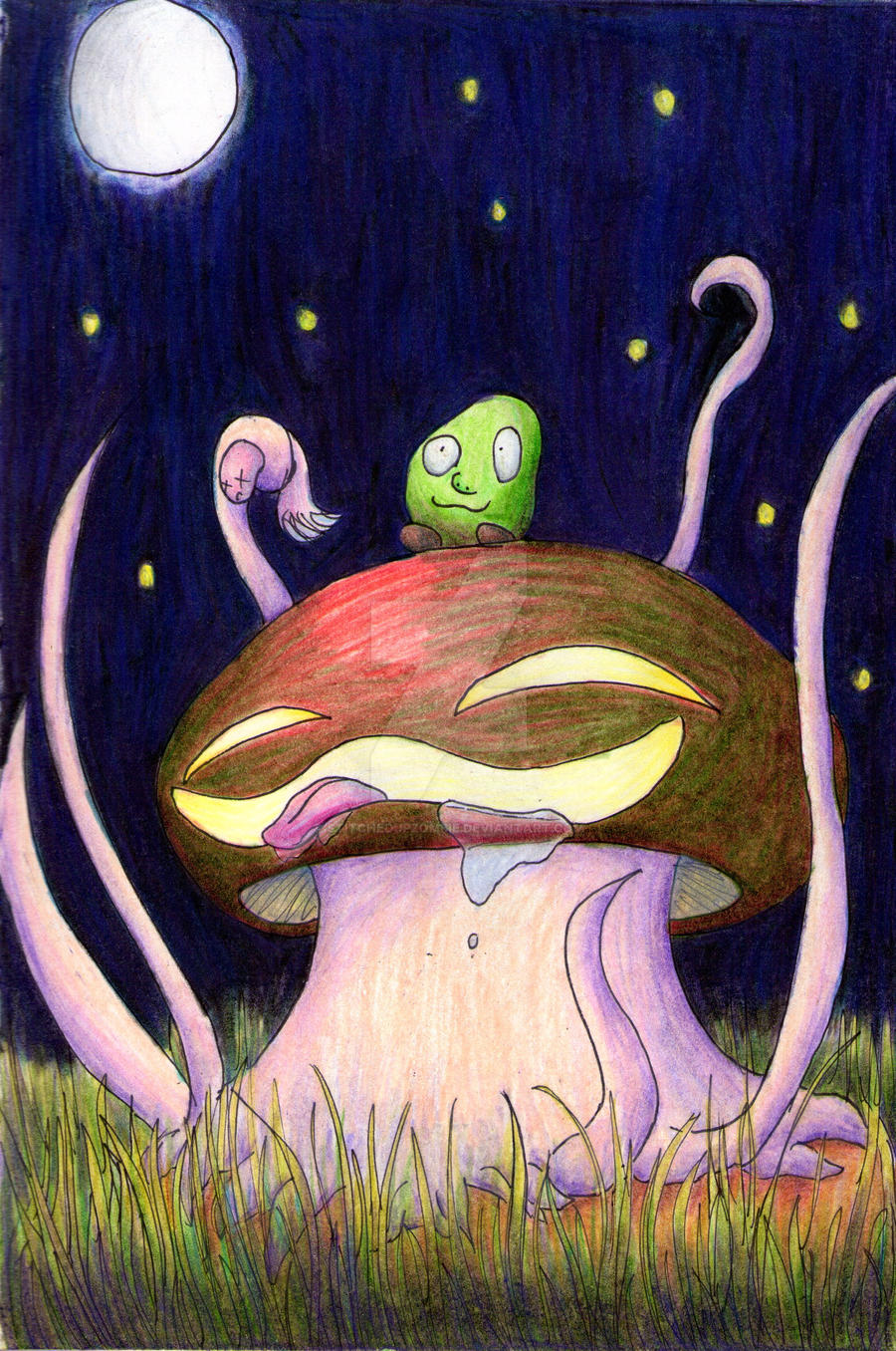 Blarb on a Shroom