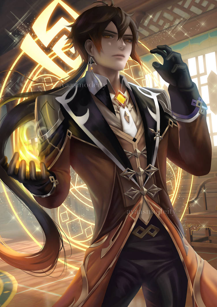 Zhongli By Avaasmodeity On DeviantArt