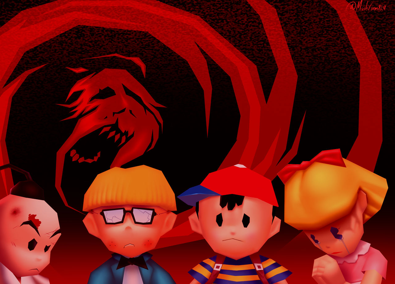 Earthbound Writing EARTHBOUND GIYGAS DRAWING (red) by mushroom006 on DeviantArt