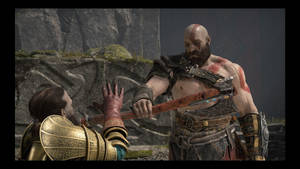 Kratos and Sindri