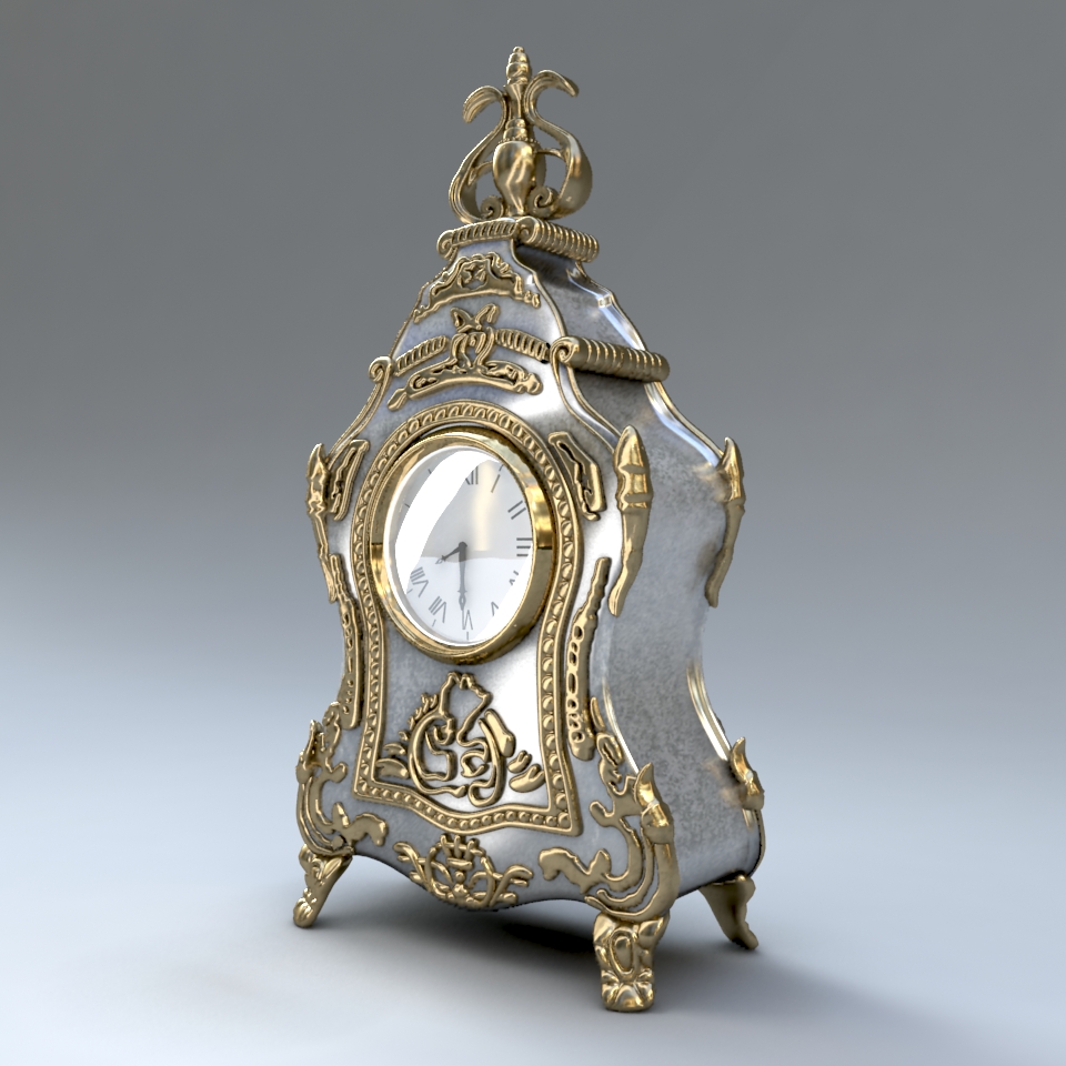 old Clock (3d object )