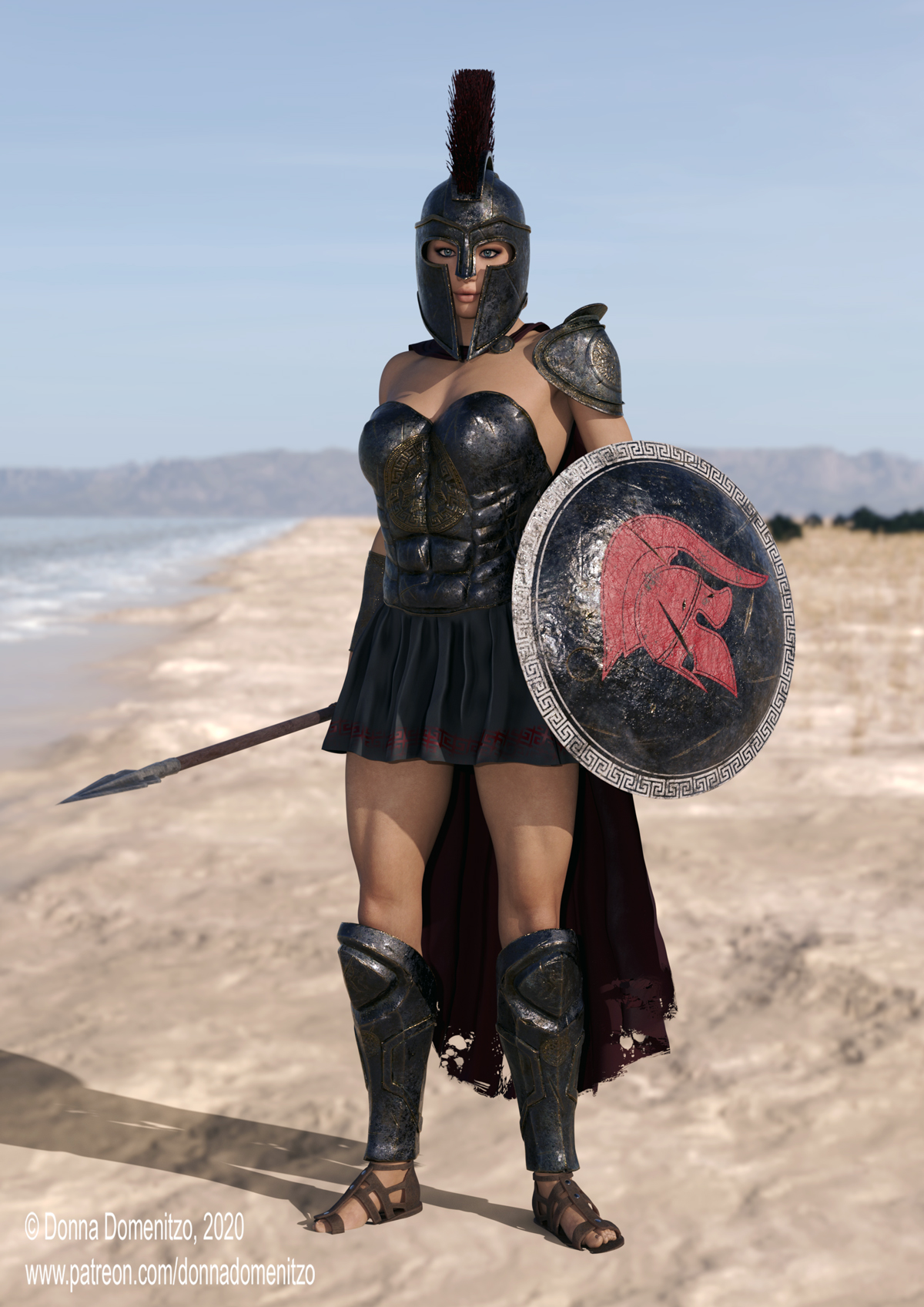 Sparta Warrior - I am a Spartan girl