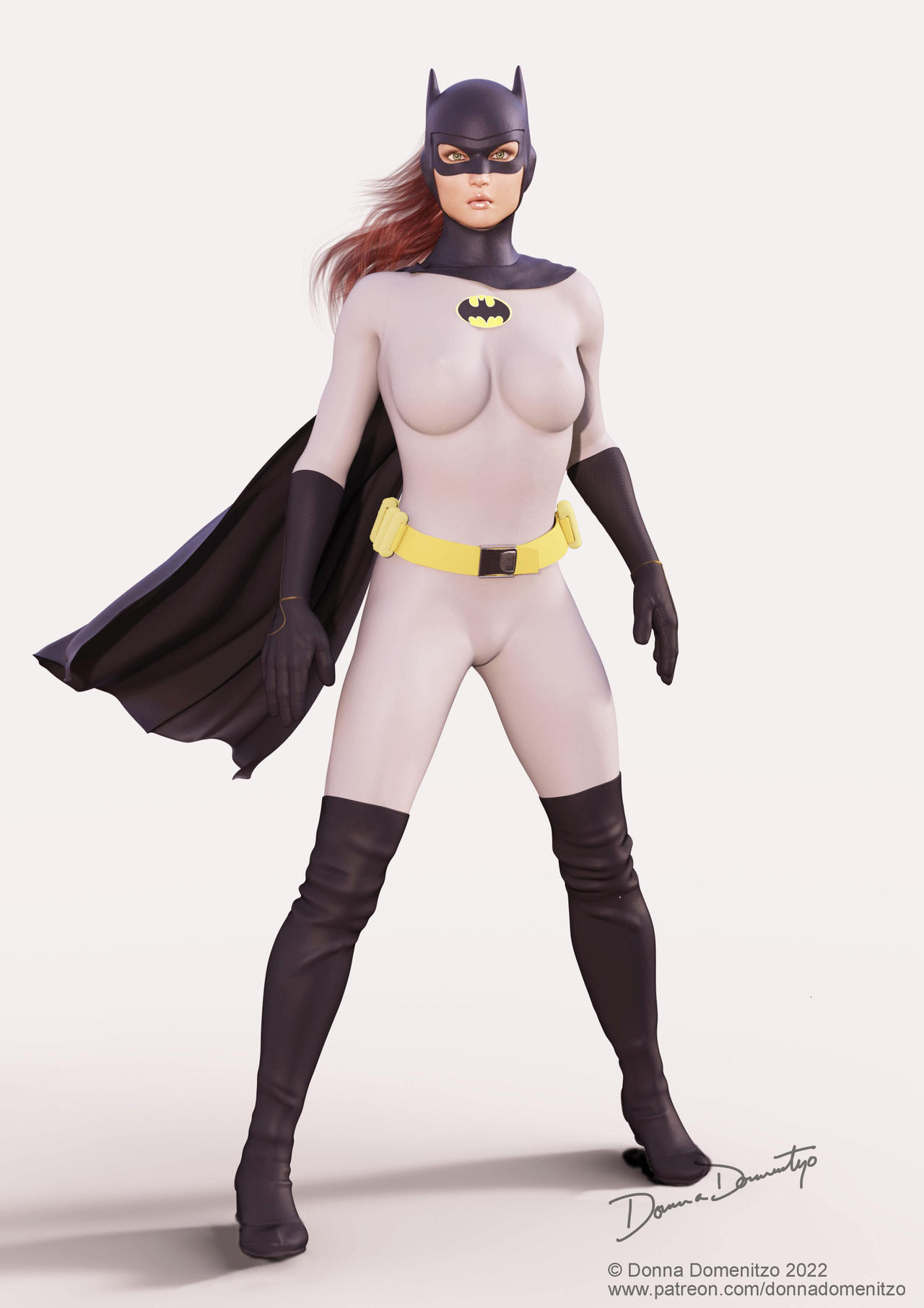 Retro Batwoman by donnaDomenitzo on DeviantArt