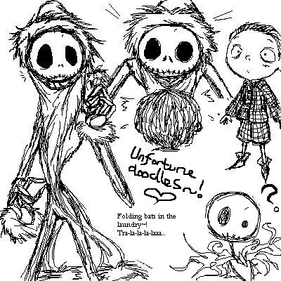 Nightmare scribbles