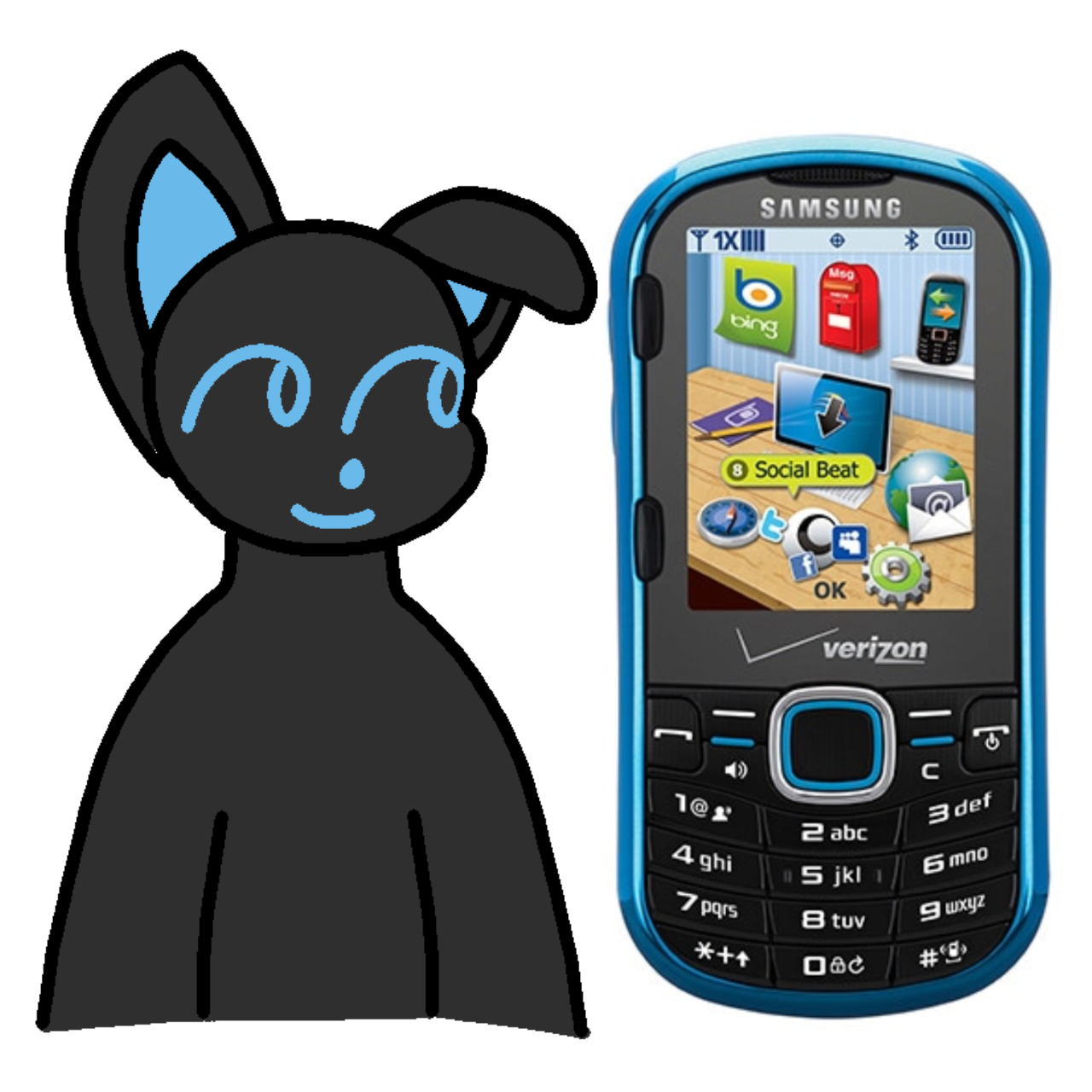 Samsung intensity II dog by rice2cat on DeviantArt