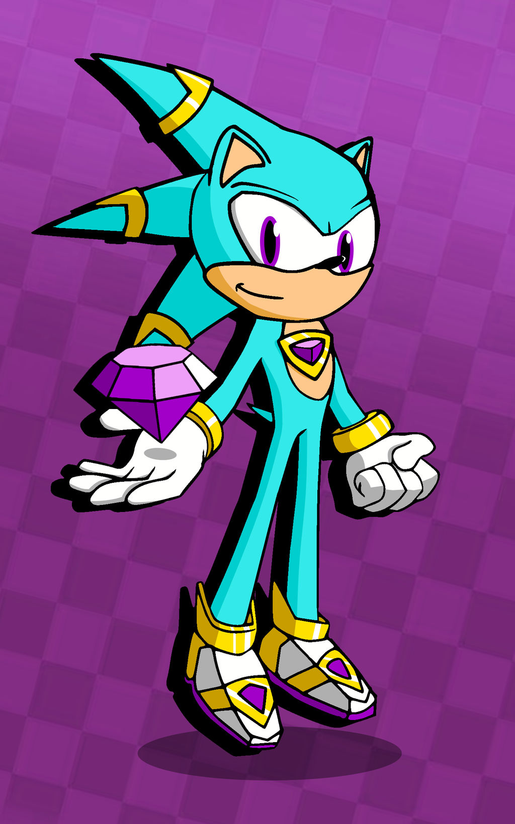 Sonic OC by on DeviantArt