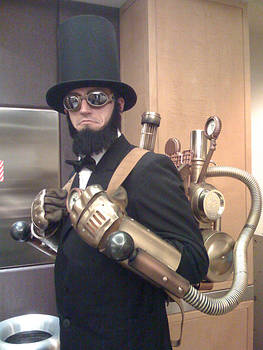 Steampunk Abe Lincoln Costume