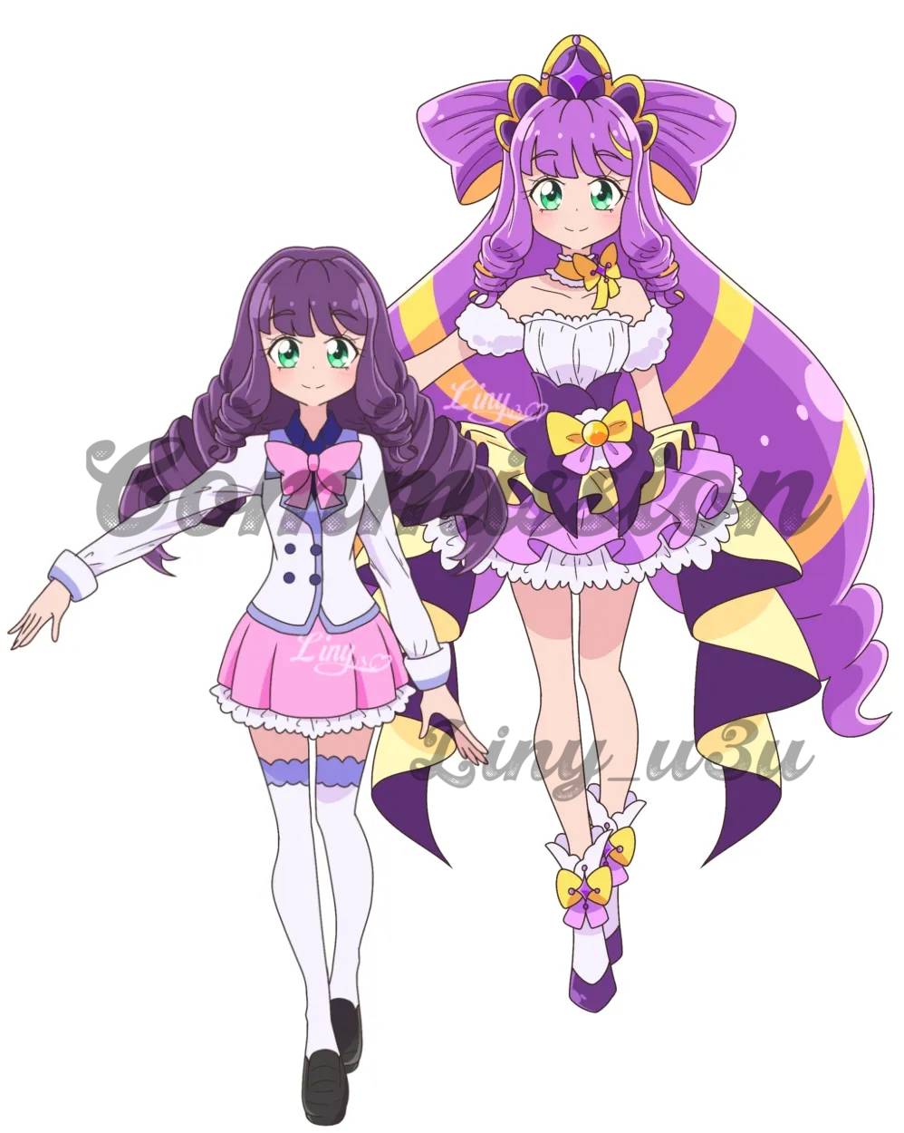Precure oc commission by Linyu3u on DeviantArt