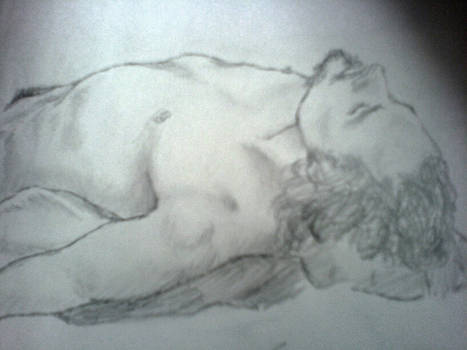 Life Drawing - Male Model