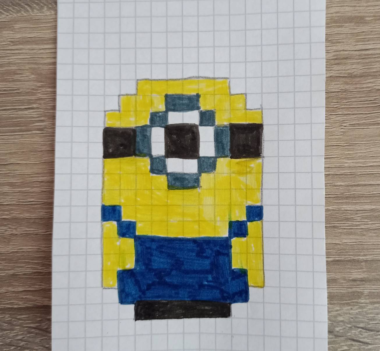 Minion Pixel Art By Dralita On DeviantArt minion-pixel-art-by-dralita-on-deviantart