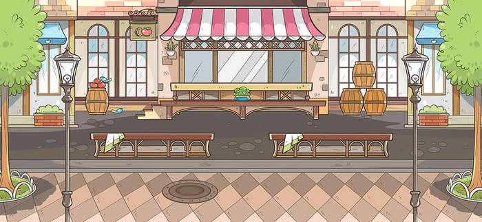 Euro Cafe Background