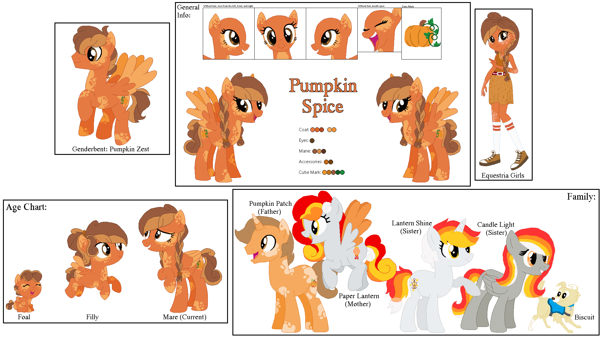 Pumpkin Spice : Ref Sheet