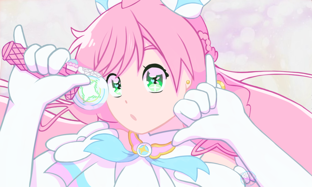 Cure Prism Screen Redraw by xFruitSaucex on DeviantArt