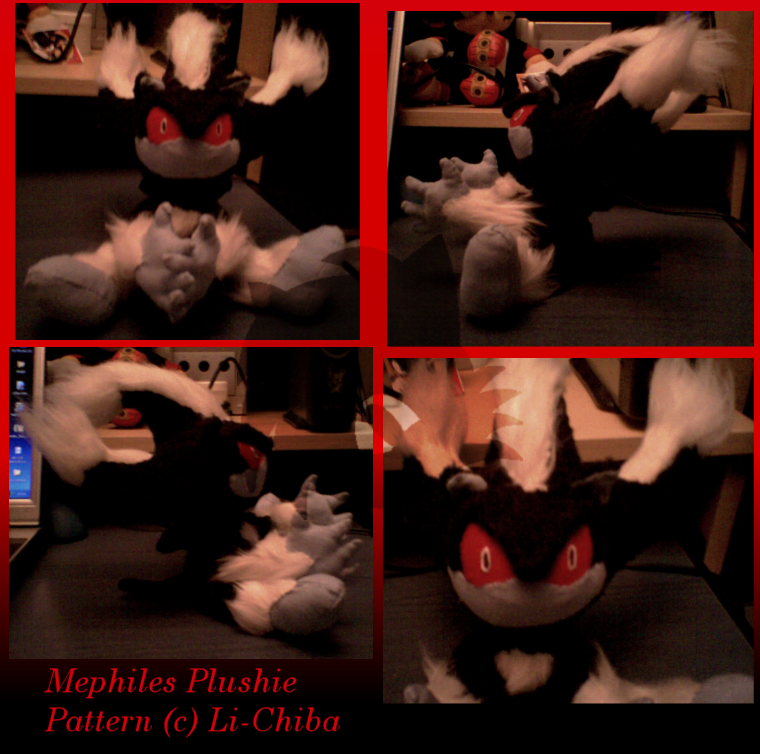 Mephiles Plushie by LiChiba