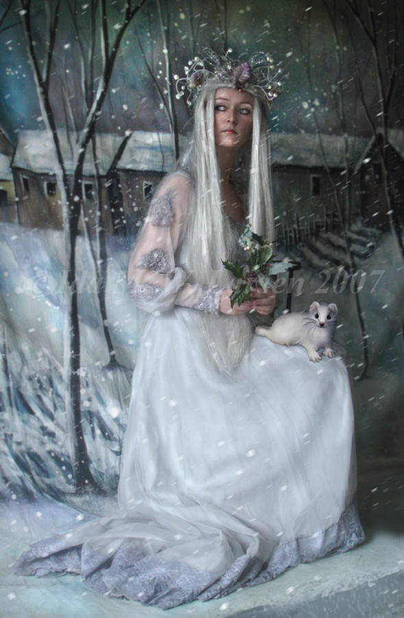 Queen of Winter by IdaLarsenArt on DeviantArt