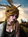 Tales of a Selkie Woman by IdaLarsenArt