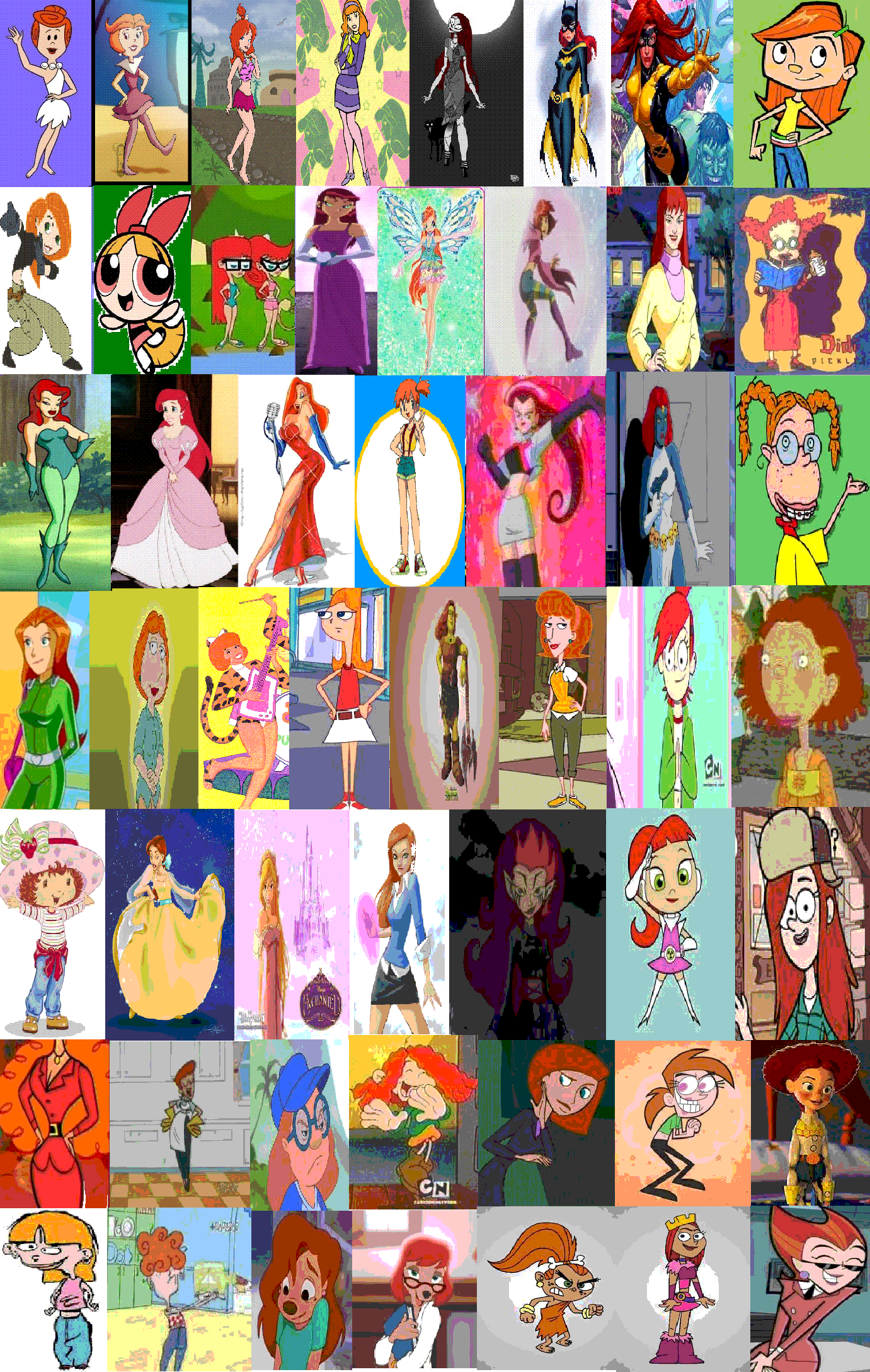 Red Hair Cartoon Character 90s - Best Hairstyles Ideas for Women and ...