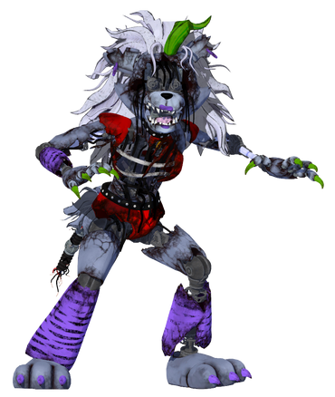 Shattered Roxanne Wolf full body PNG by er-tiler-pyzik-2003 on DeviantArt