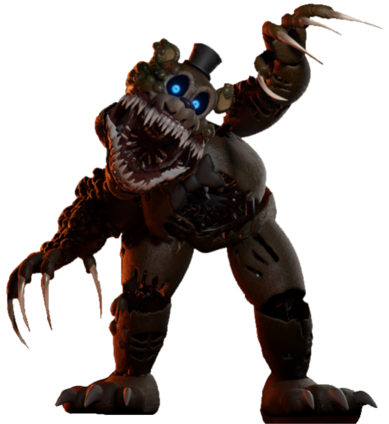Contorted Freddy Twisted Freddy full body PNG by er-tiler-pyzik-2003 on DeviantArt