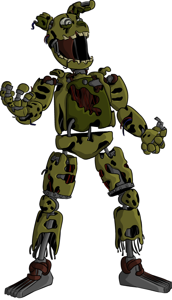 Springtrap full body PNG by er-tiler-pyzik-2003 on DeviantArt