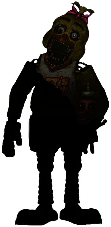 Withered Chica PNG by OfficialAJP on DeviantArt