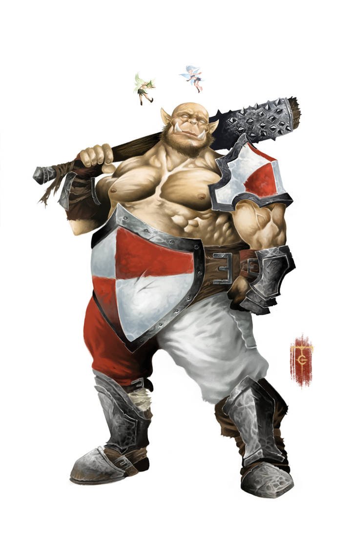 Torg the Ogre, Character Commission by Heziod on DeviantArt