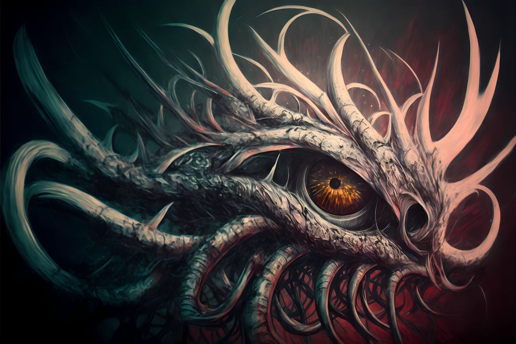 Lovecraftian Creature #2 by WeirdDarkness on DeviantArt