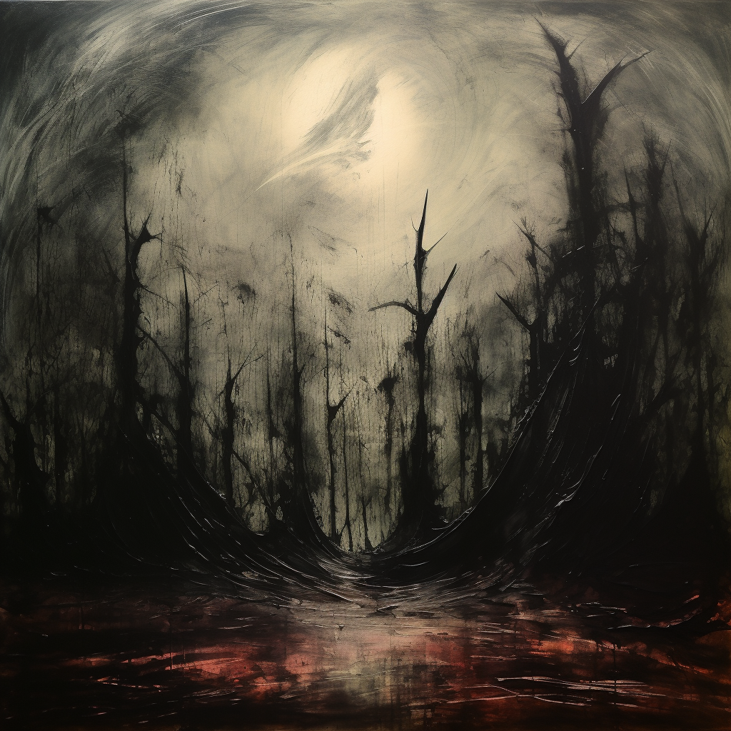 Dark Abstract Landscape by WeirdDarkness on DeviantArt